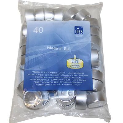 Gies Theelichten 40 Stuks