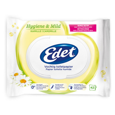 Edet Kamille vochtig toiletpapier
