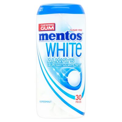 Mentos Peppermint Always White