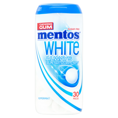 Mentos Peppermint Always White