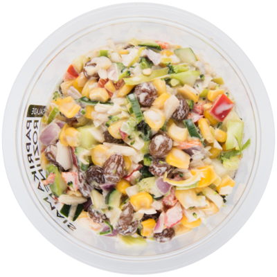 Fresh & easy Rauwkost salade paprika maïs