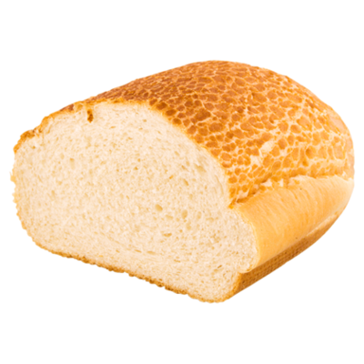 Huismerk KL Vloerbrood tijger wit half