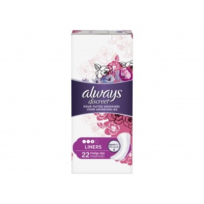 Always Discreet liner light