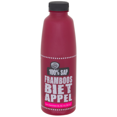 Fruity King 100% sap framboos biet appel