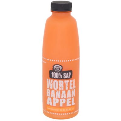 Fruity King 100% sap wortel banaan appel