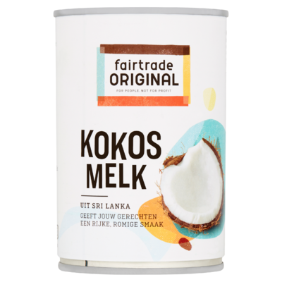 Fairtrade Original Kokosmelk 400 ml