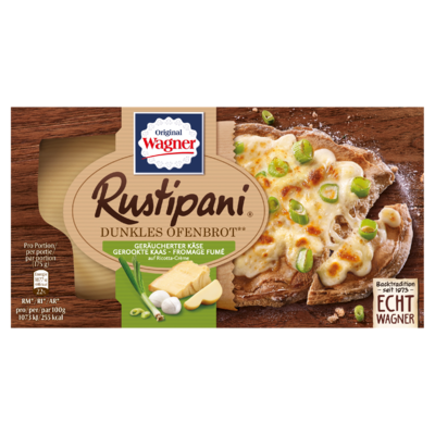 Original Wagner Rustipani Bruin Ovenbrood Gerookte Kaas 175 g