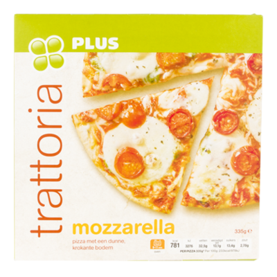 Huismerk Trattoria pizza Mozzarella