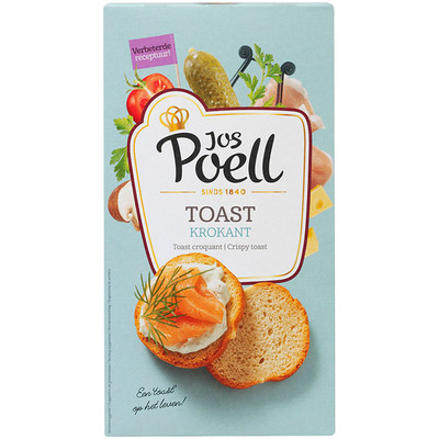 Jos Poell Krokant toast