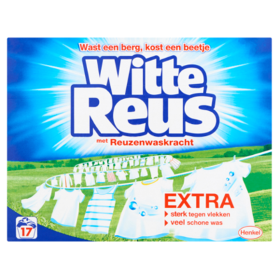 Witte Reus Wasmiddel poeder wit