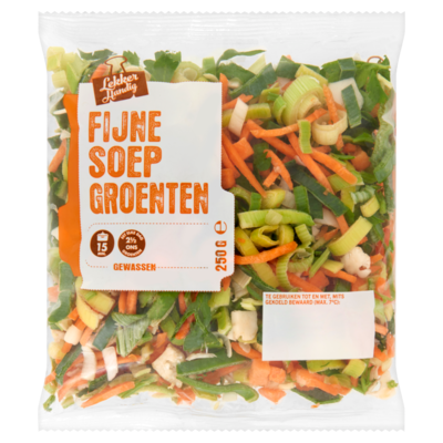 Soepgroenten fijn
