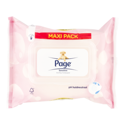 Page Vochtig Sensitive Maxi