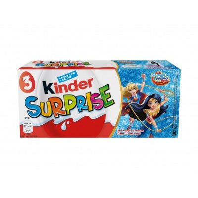 Kinder Surprise girls super hero