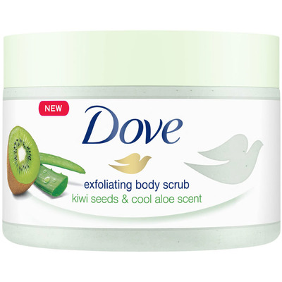 Dove Shower scrub kiwi & aloe