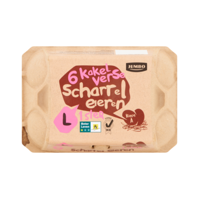 Huismerk 6 Kakelverse Scharreleieren