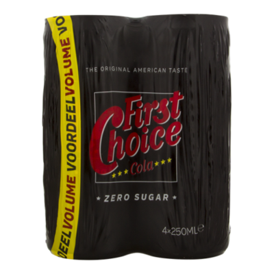 First Choice Cola zero sugar