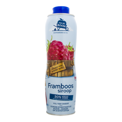 Van de Boom Siroop framboos