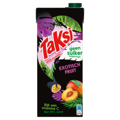 Taksi Mango passievrucht perzik geen suiker
