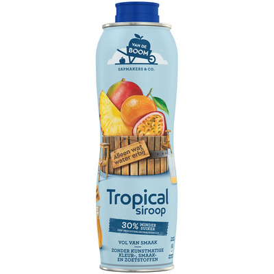 Van de Boom Siroop tropical