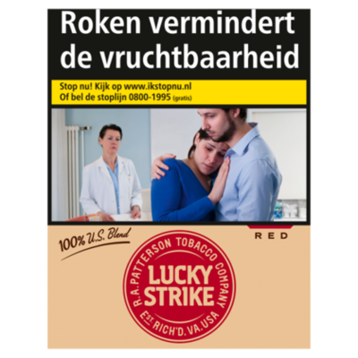 Lucky Strike US BL RED XXL