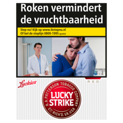 Lucky Strike Sigaretten red