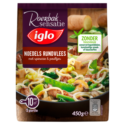 Iglo Noodles rundvlees