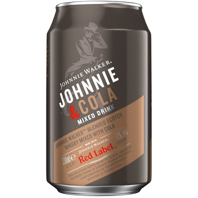 Johnnie Walker Red label & cola