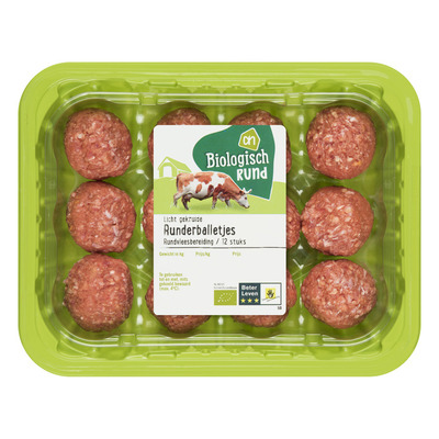 Huismerk Biologisch Runder gehaktballetjes