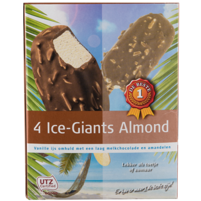 Huismerk Ice-giant almond 4 stuks