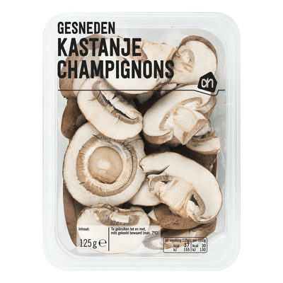 Huismerk Kleintje gesneden kastanjechampignons