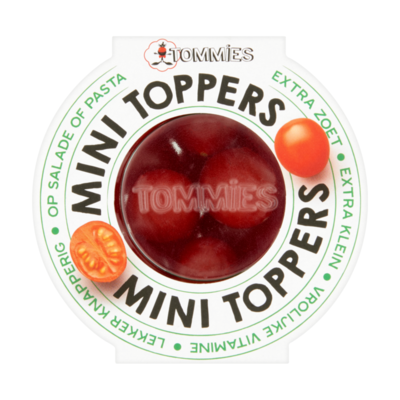 Tommies Mini Toppers Klein en Zoet