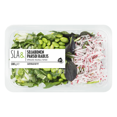 Huismerk Sla sojabonen radijs & paksoi