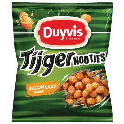 Duyvis Tijgernootjes bacon kaas