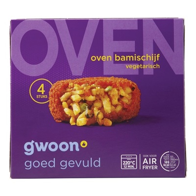 Huismerk oven bamischijf
