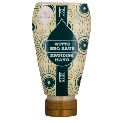 Saus Guru Witte BBQ saus - kruidige mayo