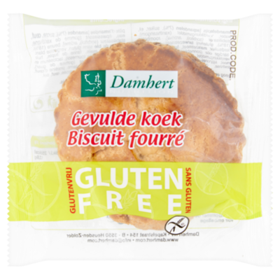 Damhert Glutenvrij gevulde koek