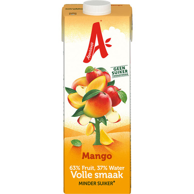 Appelsientje Mango minder fruitsuiker