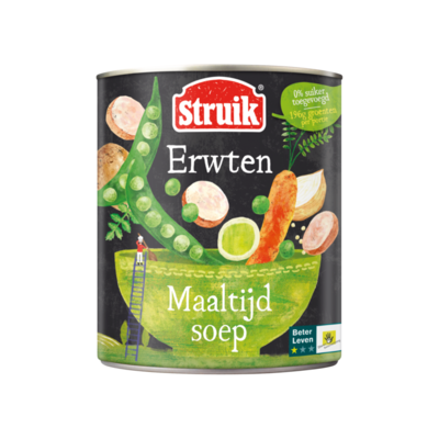 Struik Maaltijdsoep Erwten