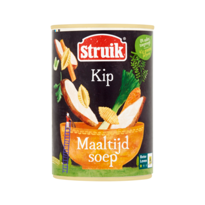 Struik Maaltijdsoep Kip