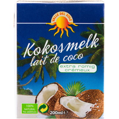 Valle Del Sole Kokosmelk extra romig