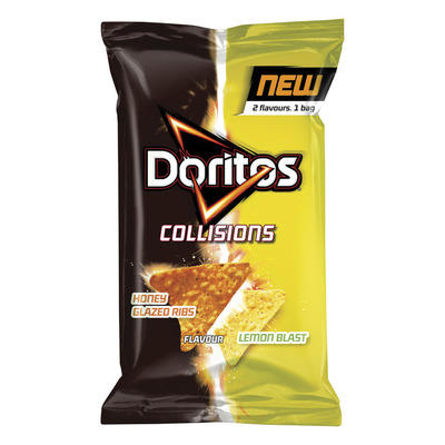 Doritos Collissions honey ribs & lemon blast