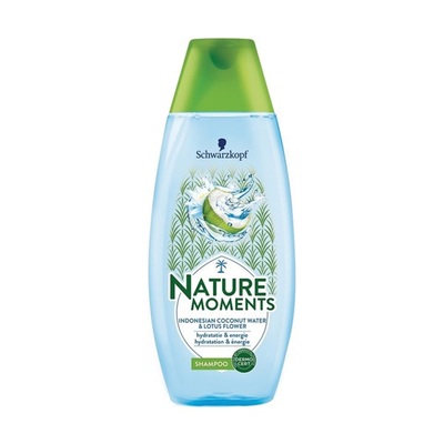Nature Moments shampoo Indonesian cocnut & lotus flower