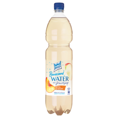 DubbelFrisss Bruisend Bronwater Appel-Perzik