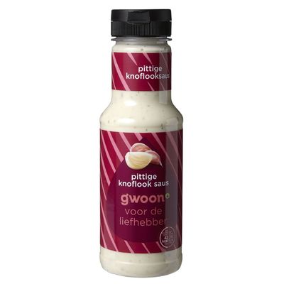 Huismerk Knoflooksaus Pittig