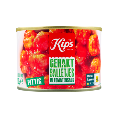 Kips Gehaktballetjes in Pittige Tomatensaus