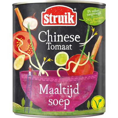 Struik Maaltijdsoep chinese tomaat