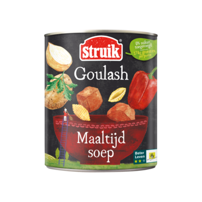 Struik Goulash Maaltijdsoep