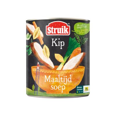 Struik Maaltijdsoep Kip