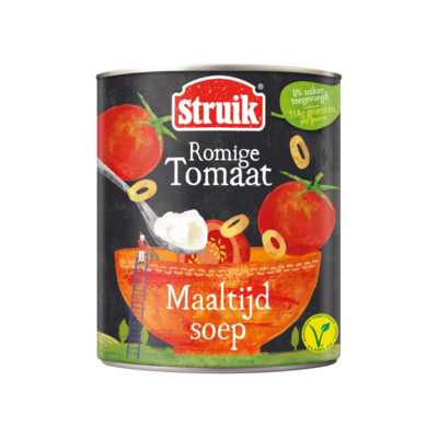 Struik Maaltijdsoep Romige Tomaat