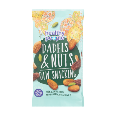 Healthy People Raw Snacking Dadels & Nuts